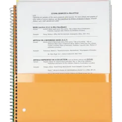 Five Star® Wirebound Notebook, 1-Subject Notebook, 8.5