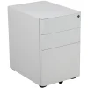 Flash Furniture 3-Drawer Cabinet, Legal & Letter Files, White, 21" (HZCHPL01W)