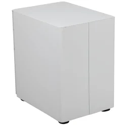 Flash Furniture 3-Drawer Cabinet, Legal & Letter Files, White, 21