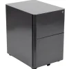 Flash Furniture 3-Drawer Cabinet, Legal & Letter Files, Black, 21" (HZCHPL01BK)