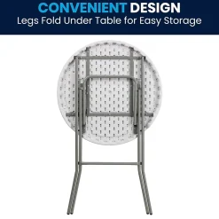 Flash Furniture Elon Folding Table, 31.25