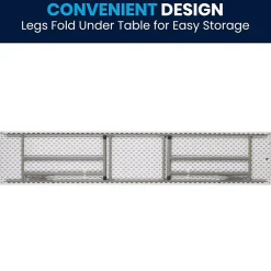 Flash Furniture Elon Folding Table, 96