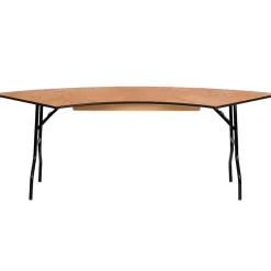 Flash Furniture Ginny Folding Table, 60" x 30", Natural (YTWSFT6030SP)