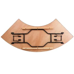 Flash Furniture Ginny Folding Table, 60