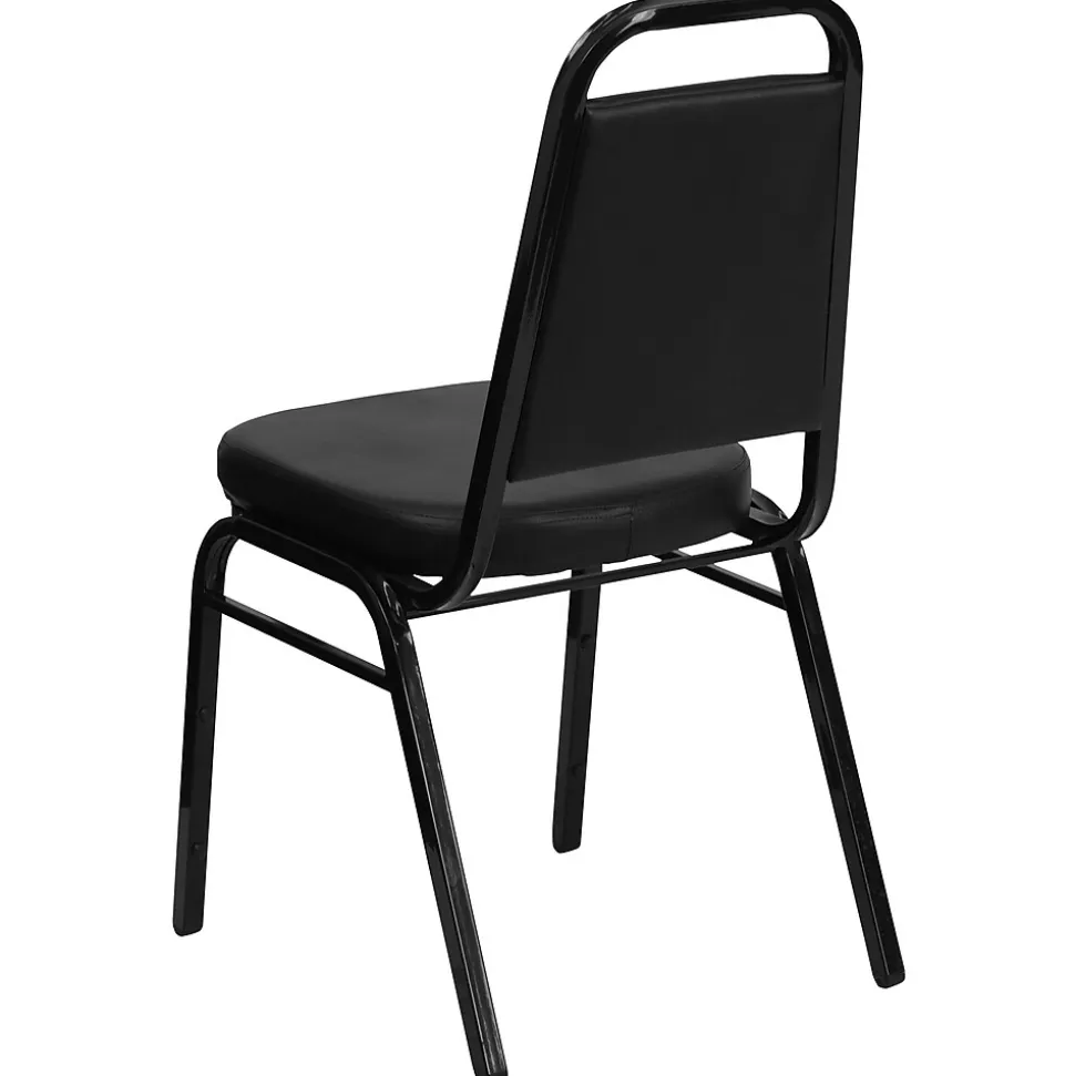 Flash Furniture HERCULES Series Vinyl Banquet Chair, Black (FD-BHF-1-GG)