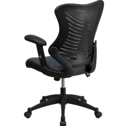 Flash Furniture Kale Ergonomic Mesh Swivel High Back Executive Office Chair, Gray (BLZP806GY)