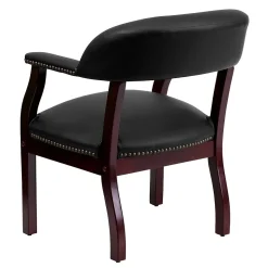 Flash Furniture Leather Conference Chair, Black (BZ105LFBKLEA)