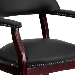 Flash Furniture Leather Conference Chair, Black (BZ105LFBKLEA)