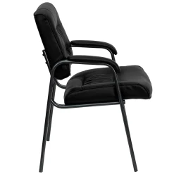 Flash Furniture LeatherSoft Executive Chair, Black (BT-1404-BKGY-GG)
