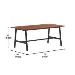 Flash Furniture Redmond 72