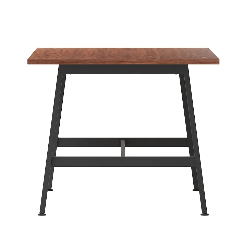 Flash Furniture Redmond 72"W x 36"D Conference Table, Laminate, Walnut (MTM7236WLTABF)