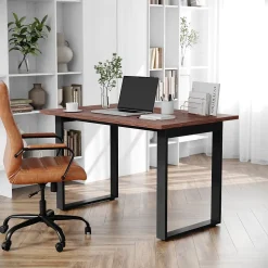 Flash Furniture Redmond 48"W x 30"D Conference Table, Laminate, Walnut (MTM4830WLTUBF)