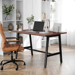 Flash Furniture Redmond 48"W x 30"D Conference Table, Laminate, Walnut (MTM4830WLTABF)