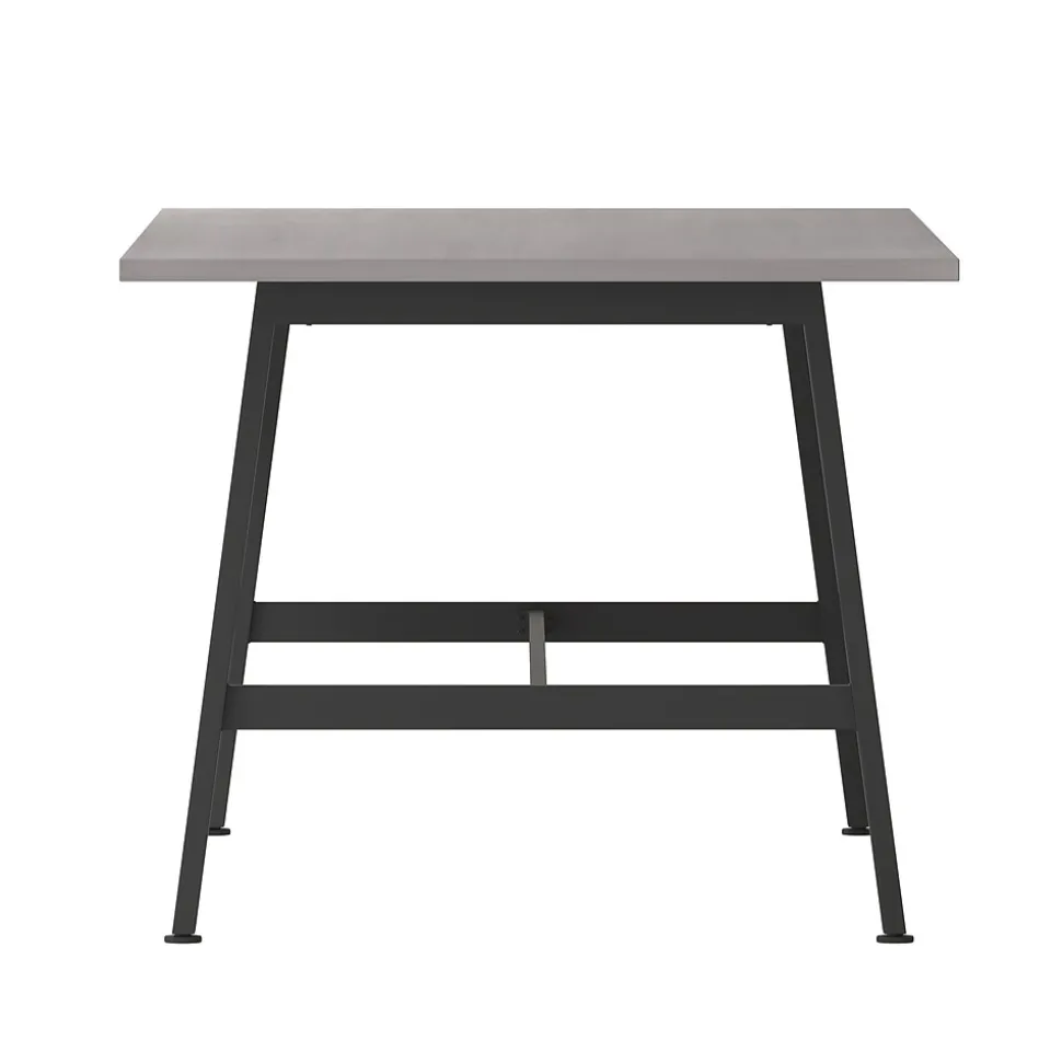 Flash Furniture Redmond 72"W x 36"D Conference Table, Laminate, Gray Oak (MTM7236LTGRYABF)