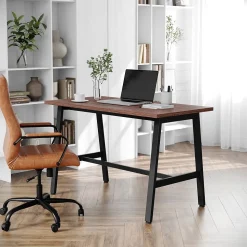 Flash Furniture Redmond 48"W x 24"D Conference Table, Laminate, Walnut (MTM4824WLTABF)