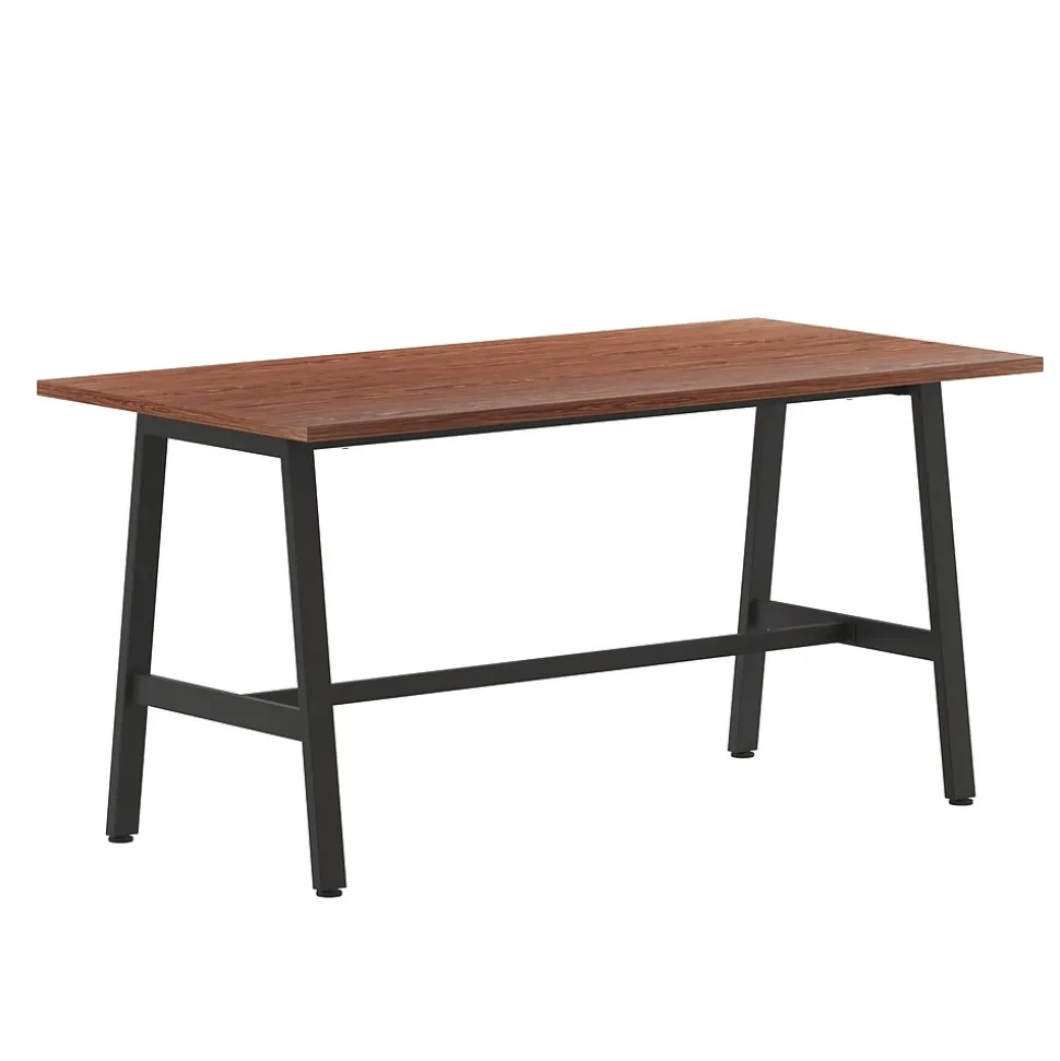 Flash Furniture Redmond 60"W x 30"D Conference Table, Laminate, Walnut (MTM6030WLTABF)