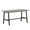 Flash Furniture Redmond 60"W x 30"D Conference Table, Laminate, Gray Oak (MTM6030LTGRYABF)