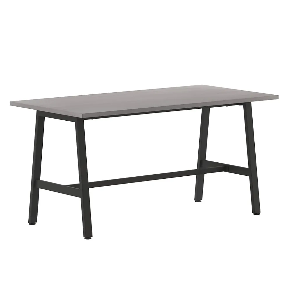 Flash Furniture Redmond 60"W x 30"D Conference Table, Laminate, Gray Oak (MTM6030LTGRYABF)