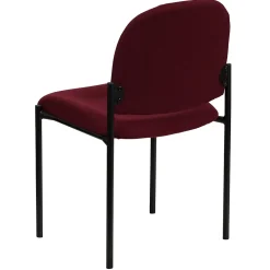 Flash Furniture Tania Fabric Stackable Side Reception Chair, Burgundy (BT5151BY)