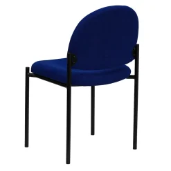 Flash Furniture Tania Fabric Stackable Side Reception Chair, Navy (BT5151NVY)