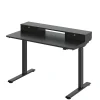 FlexiSpot EC9B Series 48"W Electric Adjustable Standing Desk, Black (EC9BDO04B)