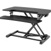 FlexiSpot M7 Series 32"W Manual Rectangular Adjustable Standing Desk Converter, Black (M7-E-32B)