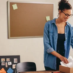 Flipside 24" x 36" Bulletin Board, Wood Framed (FLP10300)