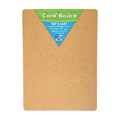 Flipside Cork Bulletin Board, 2' x 1.5', 5/Carton (10086)
