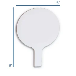 Flipside Dry Erase Answer Paddle, 9" x 5", 2/Bundle (10036)