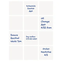 Flipside Dry-Erase Sticky Note, 5