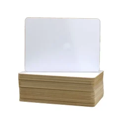 Flipside Dry-Erase Whiteboard, 0.5' x 0.5', 24/Pack (45656)
