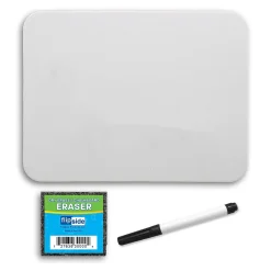 Flipside Magnetic Class Pack Dry-Erase Whiteboard, 9" x 12" (FLP21004)