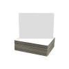 Flipside Magnetic Mobile Dry-Erase Whiteboard, 0.75' x 1', 24/Pack (12477)