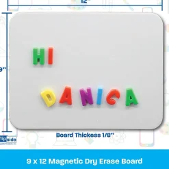 Flipside Mobile Dry-Erase Whiteboard, 9