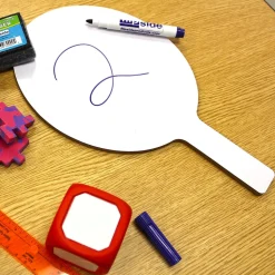 Flipside Oval Dry-Erase Answer Paddles, Pens, and Erasers Class Pack, 36/Set (19232)