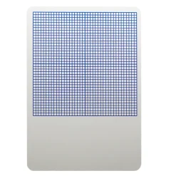 Flipside Products 0.25" Graph Dry Erase Board, 11" x 16", Pack of 3 (FLP11161-3)