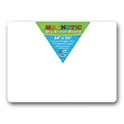 Flipside Products, 24" L x 36" W, Melamine Magnetic Dry Erase Board (FLP10027)