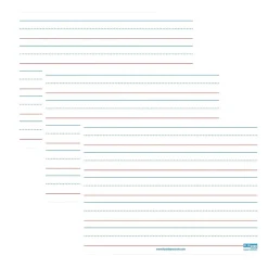 Flipside Products Magnetic Dry-Erase Whiteboard, Two-Sided Ruled/Blank, 9" x 12", Pack of 3 (FLP10076-3)