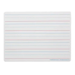 Flipside Products Magnetic Dry-Erase Whiteboard, Two-Sided Ruled/Blank, 9" x 12", Pack of 3 (FLP10076-3)