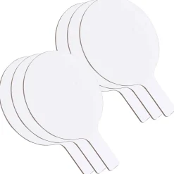 Flipside Products Oval Dry Erase Answer Paddles, 7" x 12", Pack of 6 (FLP10032-6)