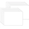 Flipside Products 2-Sided Melamine Mobile Dry-Erase Whiteboard, 6" x 9", Pack of 12 (FLP15454-12)