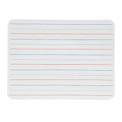 Flipside Products 2-Sided Plastic Mobile Dry-Erase Whiteboard, 9" x 12", Pack of 4 (FLP10034-4)