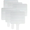 Flipside Products Two-sided Rectangular, Lined/Blank Dry Erase Writing Paddle, 7.75" x 10", Pack of 6 (FLP18002-6)