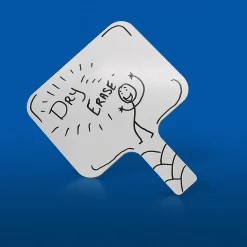 Flipside Rectangular Dry-Erase Writing Paddle, 24/Set (10040)