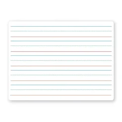 Flipside Two-Sided Lined Dry-Erase Whiteboard, 9" x 12" (10034)