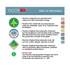 Floortex Advantagemat Carpet Chair Mat, 30