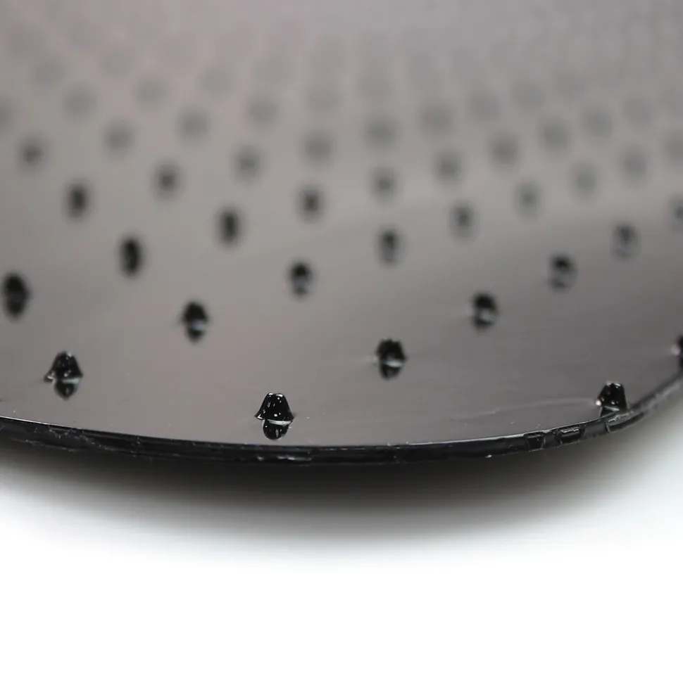 Floortex Advantagemat Chair Mat with Lip, 36" x 48", Designed for Low-Pile Carpet, Black Vinyl (FC113648LLBV)