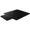 Floortex Advantagemat Chair Mat with Lip, 45" x 53", Designed for Low-Pile Carpet, Black Vinyl (FR114553LLBV)