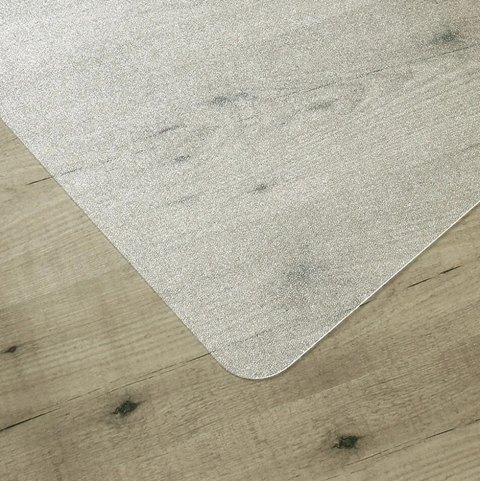 Floortex Advantagemat Plus Hard Floor Chair Mat, 36" x 48", Clear APET (NCCMFLAS0002)