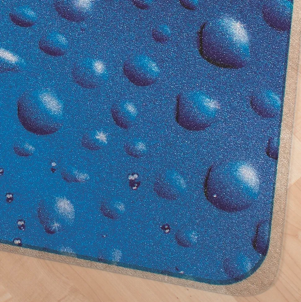 Floortex Colortex Floor Mat, 36" x 48", Multi-colored Polycarbonate (229220ECDR)